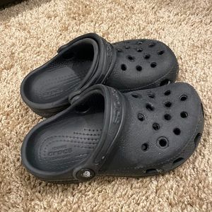 Toddler Boys Black Crocs